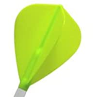 Cosmo Darts Plumas fit Flight Air Kite Verde Claro